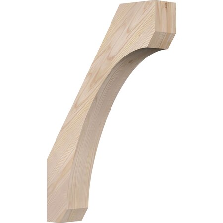 Ekena Millwork 3 1/2"W x 16"D x 24"H Legacy Smooth Knee Brace, Douglas Fir BRC04X16X24LEC00SDF